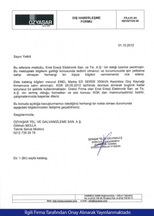 Özyaşar Tel. ve Galvanizleme
