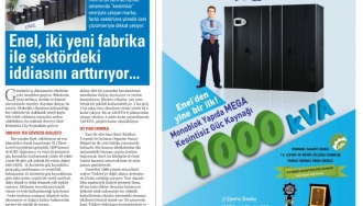1000 KVA Tek Gövdede Buluştu