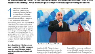 Kütahya´da İkinci Fabrika Heyecanı